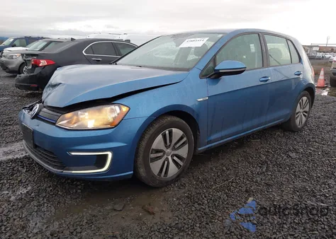 2016 Volkswagen E-Golf Se z USA, uszkodzony, nr VIN WVWKP7AU3GW911543